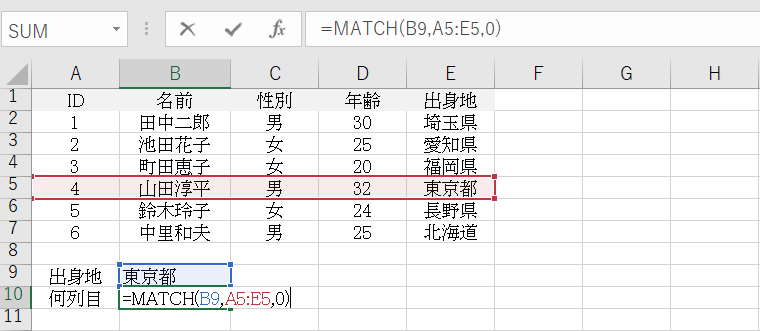 MATCHとは4